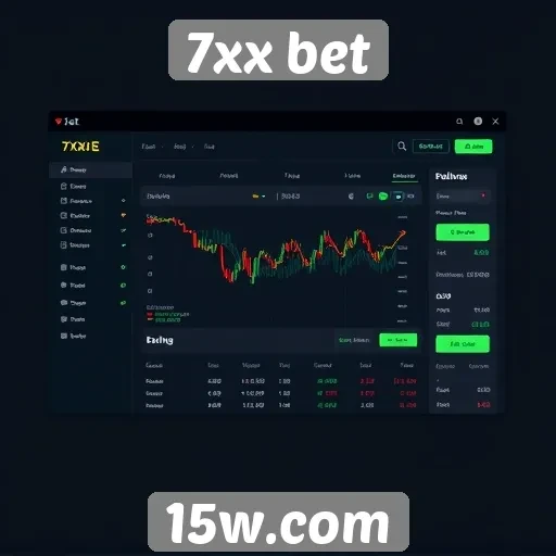 Interface do usuário no 7xx bet